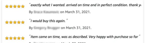 Always Read Seller and Product Reviews First