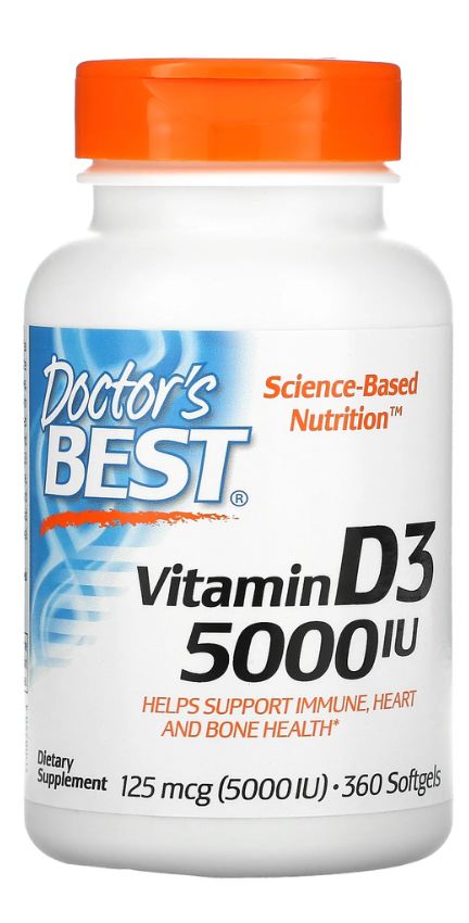 D 3 5000IU, 360 Softgels