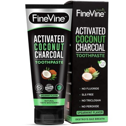 Fine Vine Charcoal Teeth Whitening Toothpaste