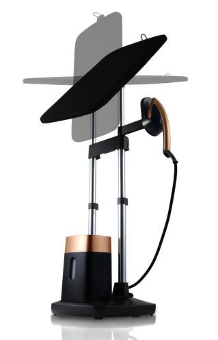 Rowenta QR1020 IXEO All in One Iron and Steamer Solution with Three Position Smart Board, Black