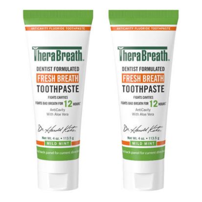 TheraBreath Fresh Breath toothpaste