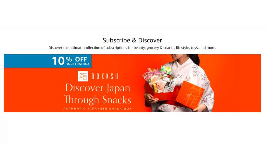 Amazon Subscribe and save