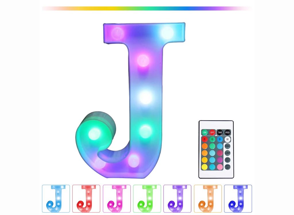 JikoIiving LED Letter Lights with Remote