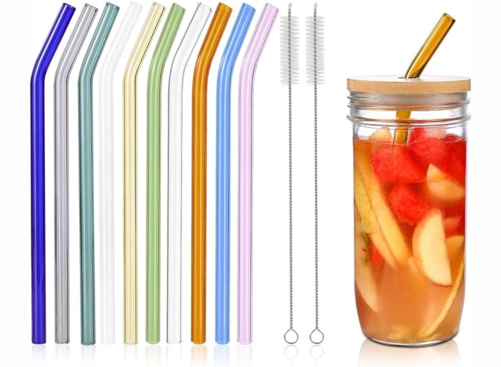 GLASS STRAWS