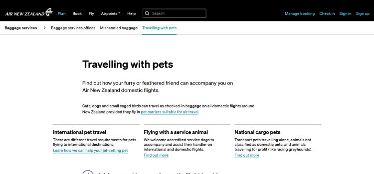 Best International Airlines For Pets