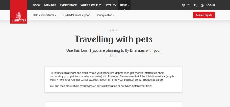 Best International Airlines For Pets