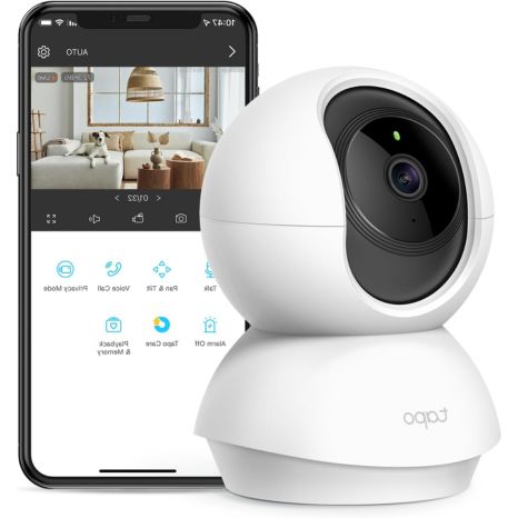 TP-Link Tapo 2K Pan Tilt Security Camera for Baby Monitor