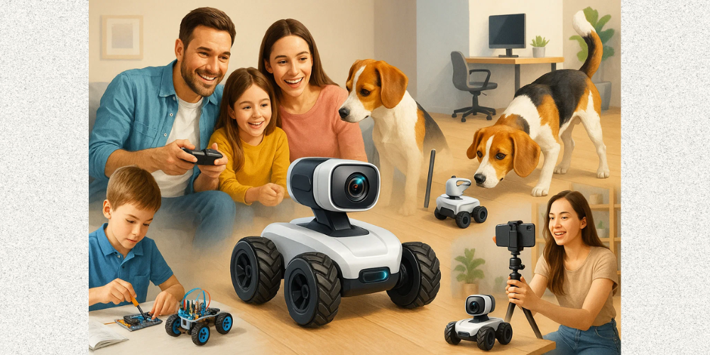 Fun and Practical Uses of Remote Control Robots with Cameras