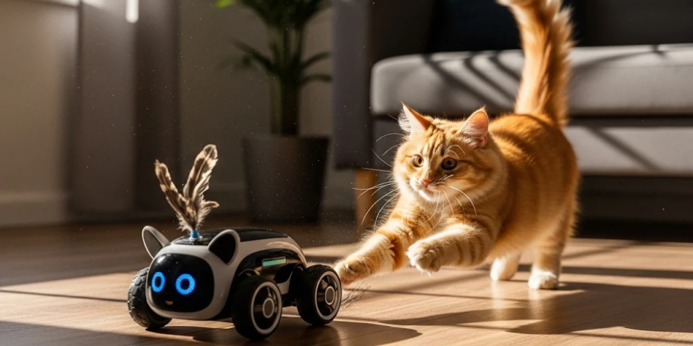 Understanding the Purpose of Robot Toys for Cats